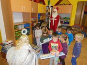 Barbora, Mikuláš, čert a anděl ve školce